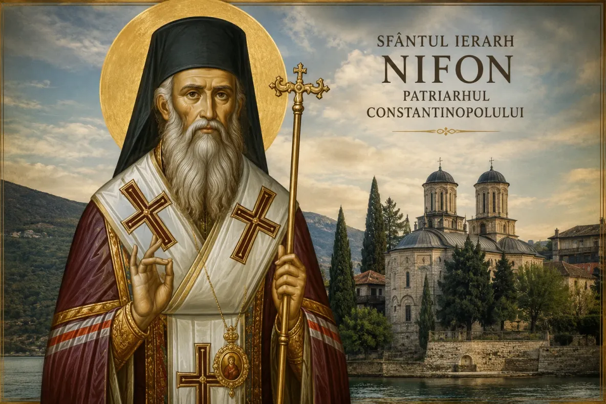 Sărbătoare 11 august – Sfântul Nifon, Ierarhul care a lăsat o puternică amprentă asupra Bisericii