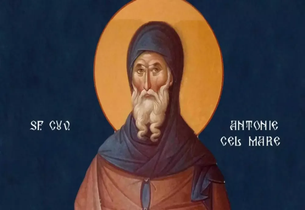 Sărbătoarea zilei, 17 ianuarie. Sfântul Cuvios Antonie cel Mare, începătorul vieţii călugăreşti