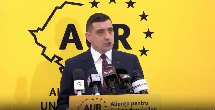 George Simion, președintele AUR