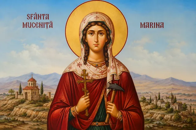Sărbătoarea zilei: Sfânta Mare Muceniță Marina, ocrotitoare împotriva duhurilor rele