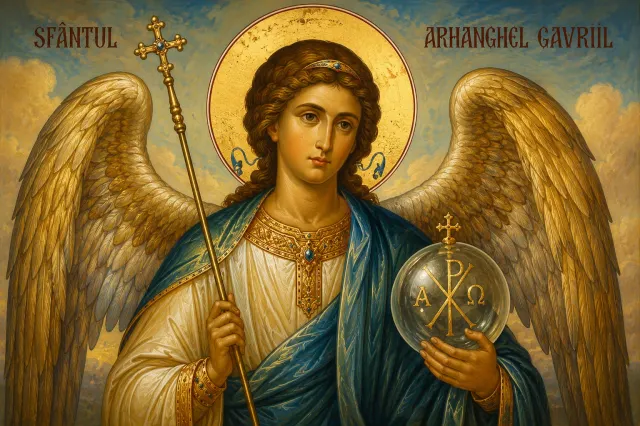 Sărbătoarea zilei 13 iulie: Soborul Sfântului Arhanghel Gavriil. Cruce neagră în calendar