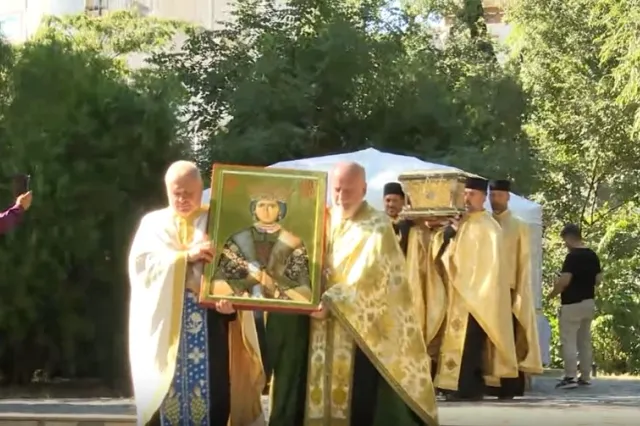 Doamna Maria Brâncoveanu, cinstită prima dată ca sfântă. Pelerinaj plin de emoție la Biserica Sfântul Gheorghe Nou din București  
